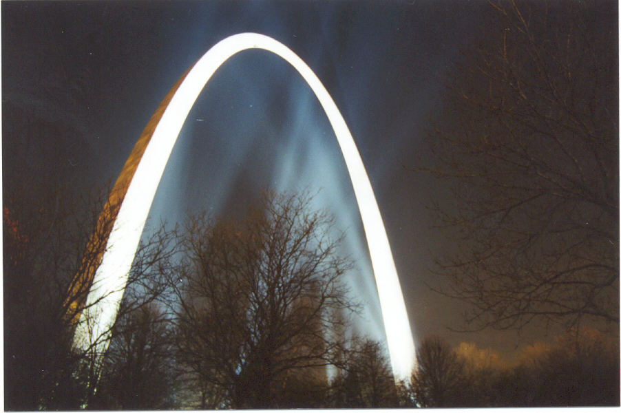 Gateway Arch Lighting